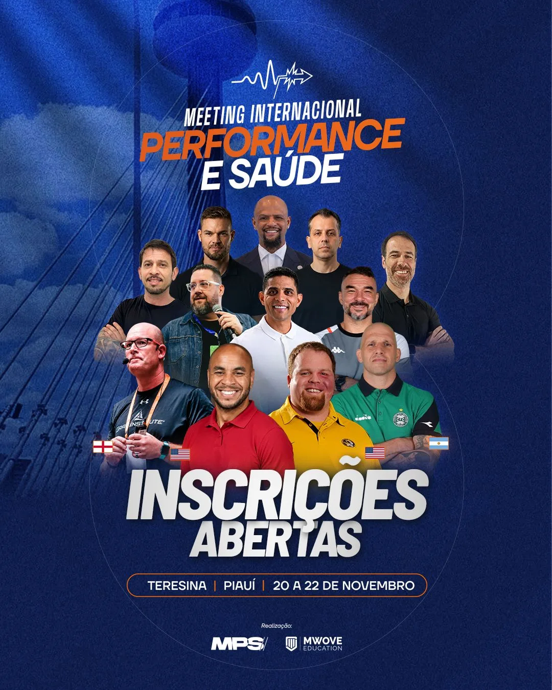 Inscrições abertas. Palestrantes confirmados do Meeting Internacional Performance e Saúde